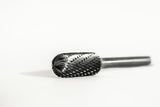 5 X SC-3 - 1/4" Shank - Double Cut Tungsten Carbide - For Wood, Hard Metal And Most Materials