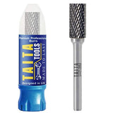 SA-3 - 1/4" Shank - Double Cut Tungsten Carbide - For Wood, Hard Metal And Most Materials