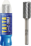 1x SB-5 - 1/4" Shank - Double Cut Tungsten Carbide - For Wood, Hard Metal And Most Materials