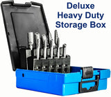 10PC 1/4" Shank - Double Cut Tungsten Carbide Burr Set