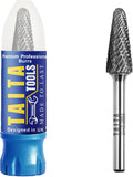 SL-4 - 1/4" Shank - Double Cut Tungsten Carbide - For Wood, Hard Metal And Most Materials